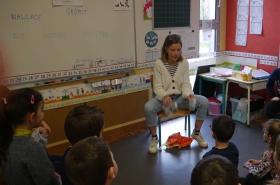 sensibilisation à la protection de l'environnement, élèves, école, Jaunay-Marigny