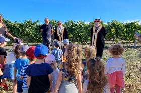 vigne école, Jaunay-Marigny, élèves, découverte, domaine de la rôtisserie,