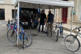 mai à vélo, atelier réparation vélo, jaunay-marigny