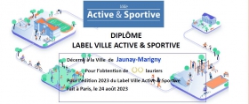 valorisation du sport, label, équipements sportifs, associations sportives, jaunay-marigny