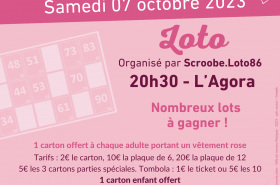 OCTOBRE ROSE - Loto
