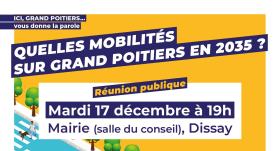consultation publique, mobilité, Grand Poitiers
