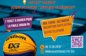 Tournoi basket 3x3 : URBAN PB 2025