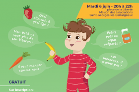 Soirée échanges : l'alimentation des jeunes enfants