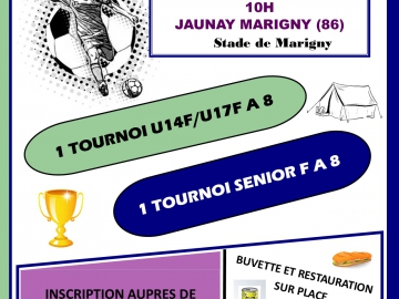 Tournoi de foot féminin à 8