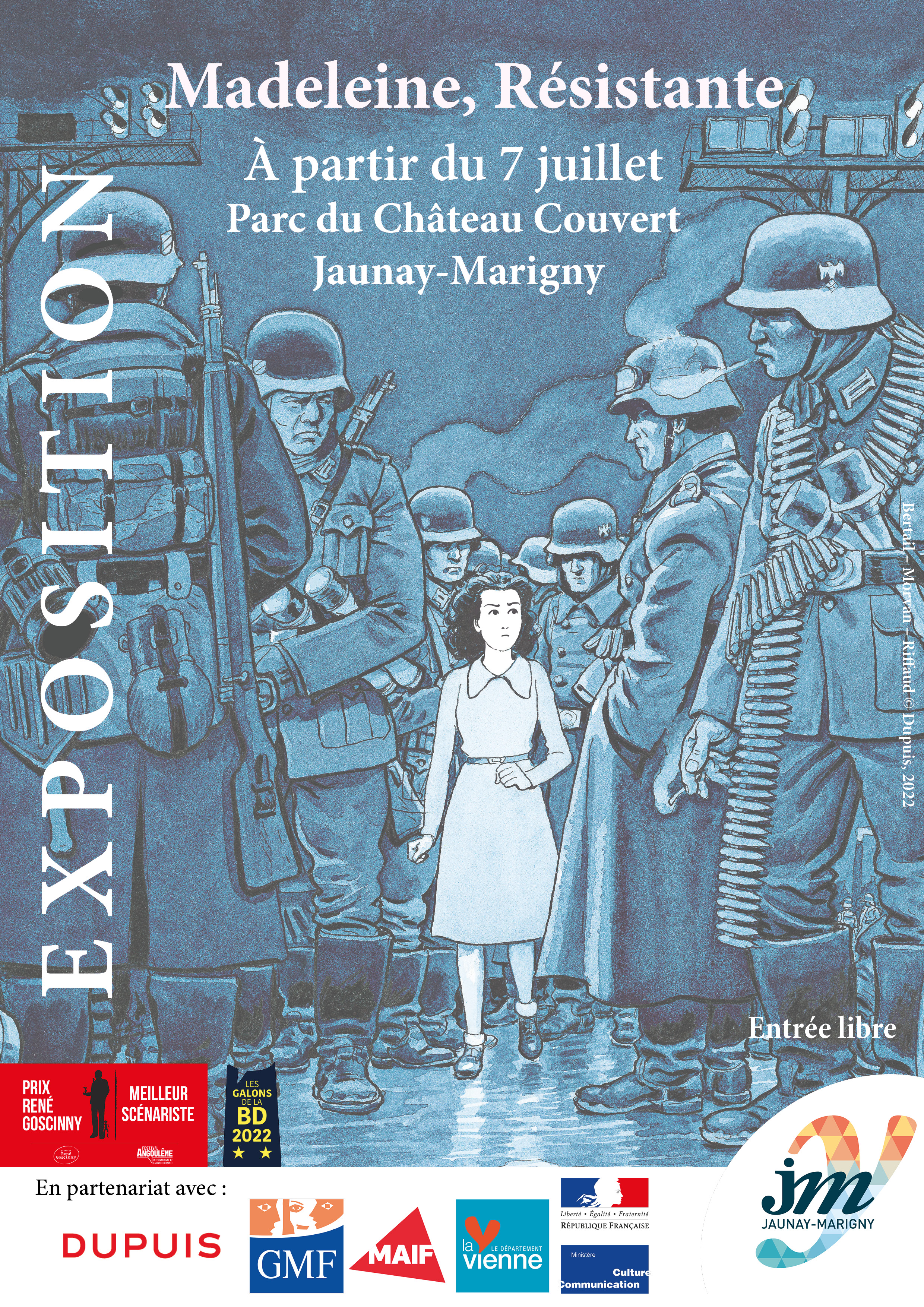 Madeleine, résistante, la série de BD - Éditions Dupuis