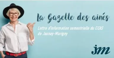Têtière de la gazette des aînés, lettre d'information à destination des seniorts