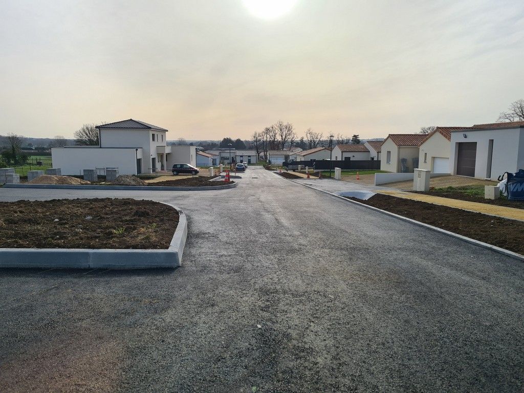 Rue Daniel Raveau du Quartier des Grands Champs en cours d'aménagement