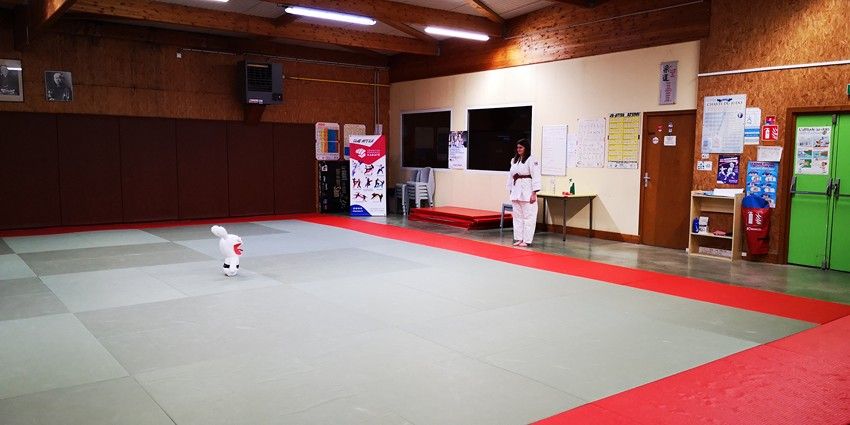 Salle de pratique des arts martiaux