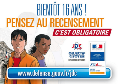 Affiche nationale sur le recensement citoyen