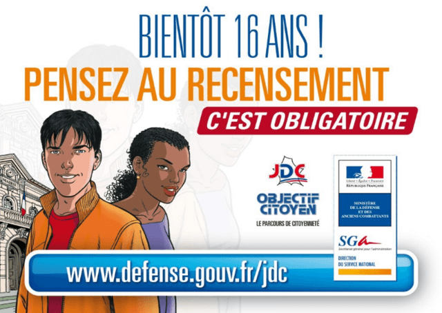 Affiche nationale sur le recensement citoyen