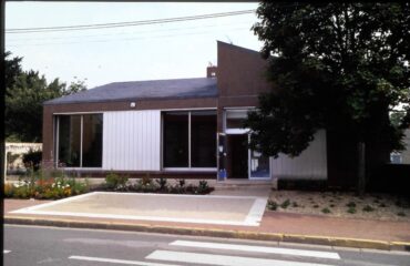 Photo d'archives de la médiathèque en 2000 à son ouverture au 71 Grand'Rue.