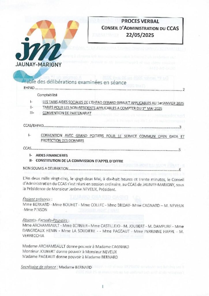 Image du document CCAS PV du  22-05-2025