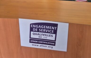 logo certifiant le label Qualivilles délivré par l'AFNOR