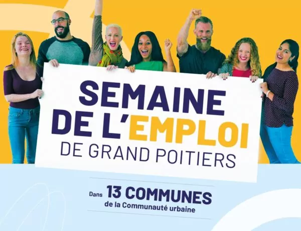 Semaine de l'emploi dans Grand Poitiers communauté urbaine du 12 au 16 octobre 2026, 13 communes participantes dont Jaunay-Marigny